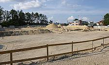 Przystanek ogolony. Baza dla strażaków pnie się do góry