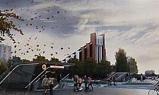 Metro w drodze na Bródno. P+R zamiast bazaru?