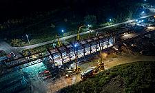 Tak powstaje nowy most dla Wawra