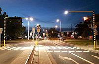 Wypadek na Conrada. Pieszy zginął na miejscu