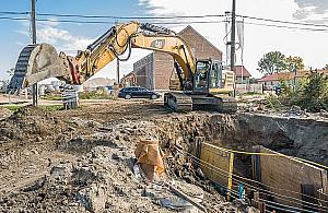 Głębocka: robotnicy uszkodzili gazociąg, mieszkańcy ewakuowani