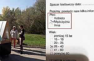 Park a sprawa gender. Dziwna ankieta na Tarchominie
