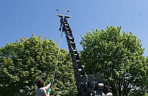 50 lat metalowych rzeźb. Czy Żyrafa wróci na Górczewską?