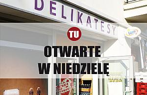 Niedzielne zakupy w Legionowie i Jabłonnie. Lista sklepów