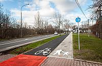 Rowerem przez Wawer. Wa�na droga przesz�a remont