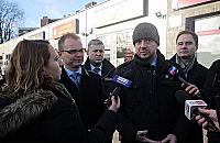 Prezydent na Wolumenie. "Zdecydowanie za bazarem"