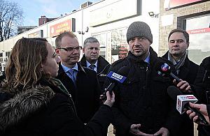 Prezydent na Wolumenie. "Zdecydowanie za bazarem"