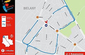 Remont na Kasprowicza. Duże utrudnienia w weekend