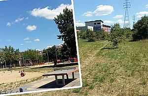Park i plac zabaw na Żeraniu wciąż w powijakach