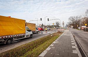 Nowe światła już w budowie. Co z aktywnym przejściem?