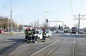 Wrocławska-Radiowa: co robić? "Bardzo częste kolizje"