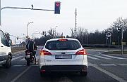 Motocyklem po buspasie. "Pozytywne wyniki"