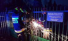 Ogień na działkach. "Nikt nie został odnaleziony"