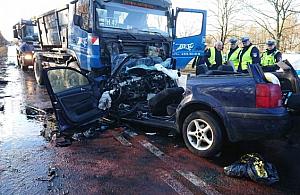 Jeszcze jeden śmiertelny wypadek. Zginął 26-latek