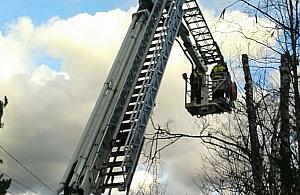 Połamane drzewa. "Realne zagrożenie dla ludzi"