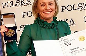 Medal dla nauczycielki z Zacisza