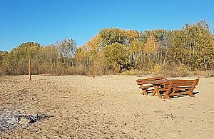 Okradziono plażę w Wawrze