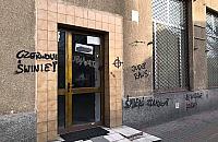 "Jude raus". Rasistowskie napisy na Wolskiej