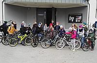 Rowerowy wirus w szkole na Leśnej Polanki