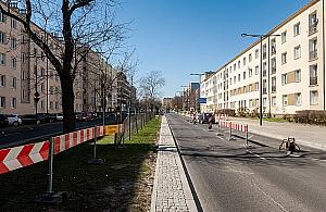 Budowa na Lesznie potrwa dłużej. Rowerzyści czekają