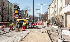 Budowa na Lesznie potrwa dłużej. Rowerzyści czekają