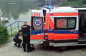 Z Wisły wyłowiono ciało