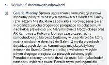 Galeria Młociny: dojazd prosto przez osiedle