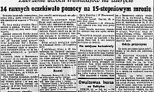 "Wagony zbryzgane krwią". Zapomniany wypadek sprzed wojny