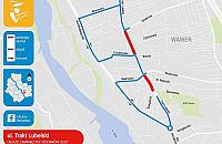 Trakt Lubelski: zamykają kolejny odcinek