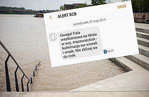 Nadciąga wielka woda. "Nie zbliżaj się do rzek"