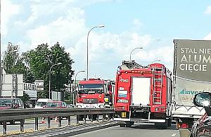 Groźna kolizja z udziałem motocyklisty