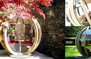 Nietypowe altany podbiją Bielany? Chronią przed słońcem i deszczem