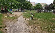 Całkiem nowy plac zabaw przy Stawach Brustmana