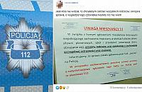 Zboczeniec na osiedlu Jelonki? Ogłoszenia na klatkach