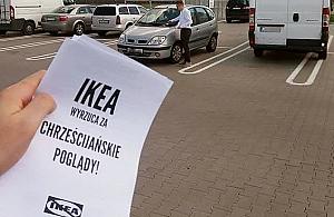 Akcja pod sklepami. Nawouj do bojkotu Ikei