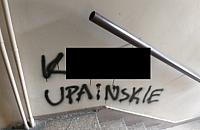 "Won z Polski". Antyukraińskie bazgroły na Woli