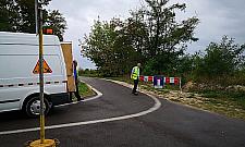 Ścieżka na wale zamknięta. Winna awaria kolektora