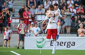 Lewandowski, Grosicki i Fabiański - wielkie gwiazdy futbolu na Bemowie