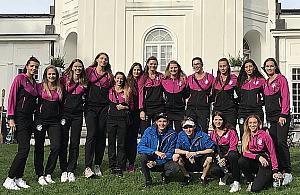 Pałacowa prezentacja siatkarek. Entuzjaści pizzy też tam byli