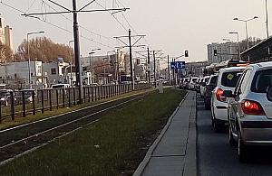 Zakorkowana Powstańców Śląskich. "To jakaś paranoja"