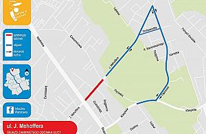 Zamkną Mehoffera w godzinach szczytu