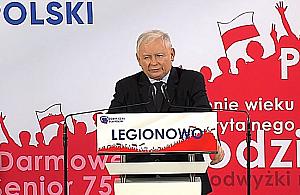 Jarosław Kaczyński w Legionowie: "Będziemy bronić tradycyjnej rodziny"
