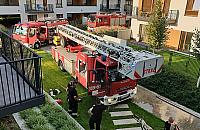 Problemem osiedli nie są słupki. Strażacy zabierają głos