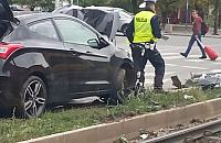 Groźne zderzenie na Rembielińskiej. Dziecko w szpitalu