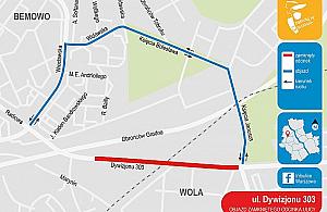 Zamkną dwa wyjazdy z Bemowa