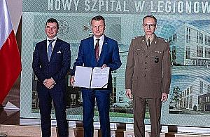 Umowa na szpital podpisana. Kiedy przyjmie pacjentów?