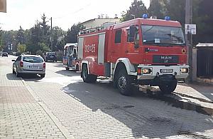 Akcja strażaków w Wawrze. Pożar wybuchł w kuchni