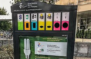 Tu wyrzucisz zużyte baterie czy żarówki. Pomysł z Bielan