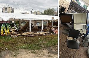 Zdemolowano "Zapiekanki u Pandy". Akty zemsty?