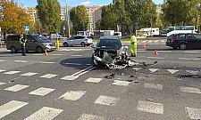 Uwaga na motocykle. Poważny wypadek na Bielanach